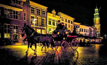 Nachtrit van Zutphen: Koetsen bij kaarslicht