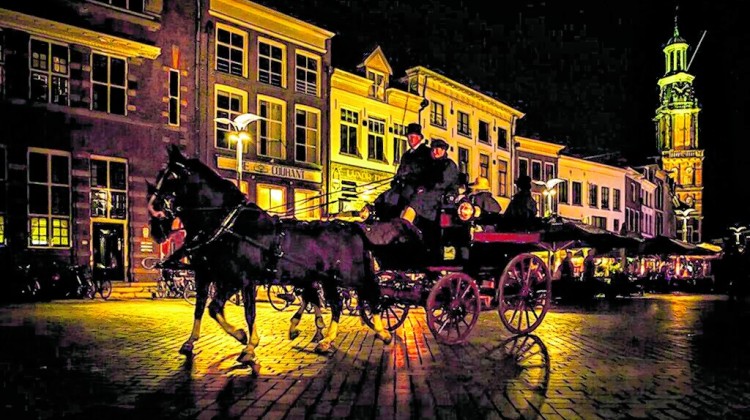 Nachtrit van Zutphen: Koetsen bij kaarslicht
