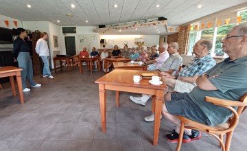 Geslaagde EHBO-cursus bij sportvereniging 't Overschotje voor ouderen