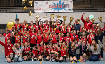 Vier kampioenen in één seizoen bij Avanti Volleybal