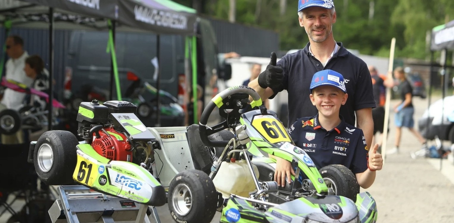 Negenjarige Marc Wernsen uit Eefde wint NK-race