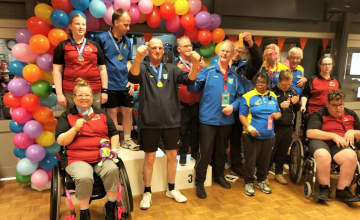Para-Tafeltennis De Toekomst uit Lochem maakt indruk tijdens Special Olympics Nationale Spelen