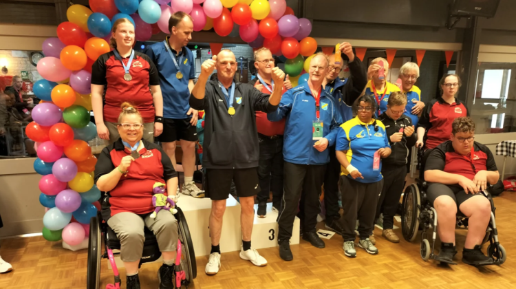 Para-Tafeltennis De Toekomst uit Lochem maakt indruk tijdens Special Olympics Nationale Spelen