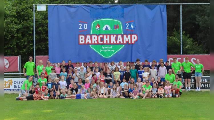 Kinderen genieten van vijfde editie Barchkamp