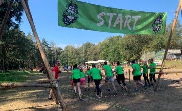 Geslaagde Graaf Obstacle Run onder perfecte omstandigheden