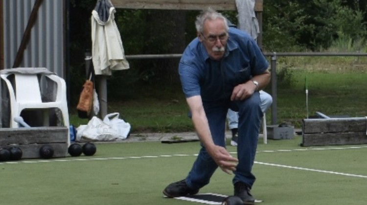 Jeu de boules bij 't Overschotje tijdens zomertoer