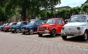 Achterhoek Toertocht Fiat 500 ook door Lochem