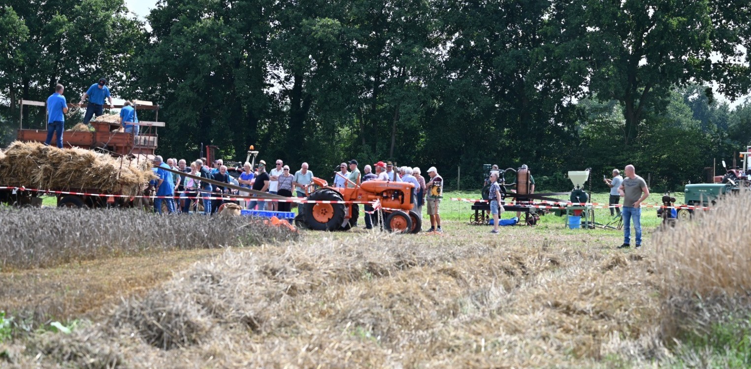 Terug in de tijd tijdens Oogstdag aan de Broersdijk