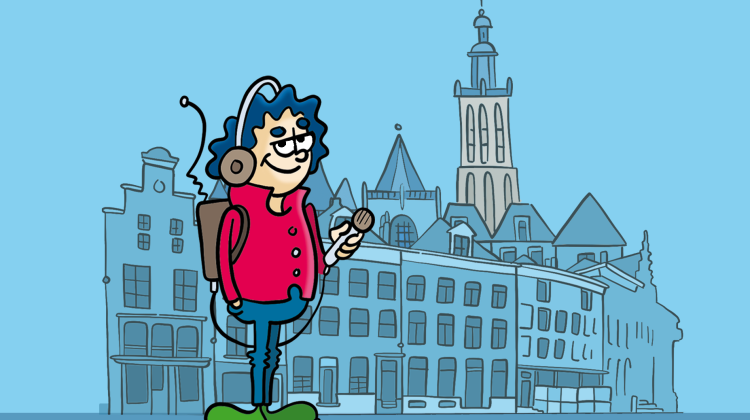 Jesse Sprikkelman presenteert Zutphen de Podcast