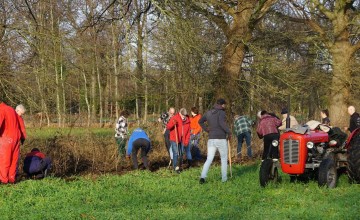 Honderden jonge bomen geplant in buitengebied Laren