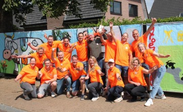 Geslaagd Harfsens Feest 'Op de Camping'