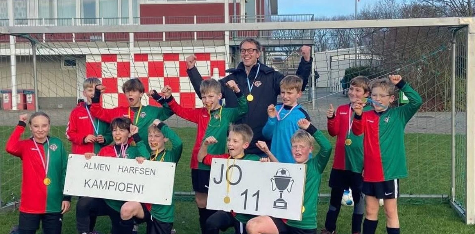 Kampioenschap voor SJO Almen – Harfsen JO11-1