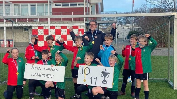 Kampioenschap voor SJO Almen – Harfsen JO11-1