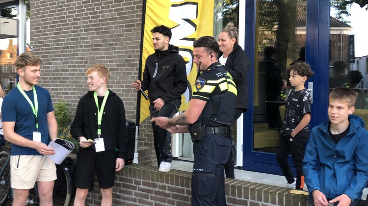 Nanno en Bjørn helemaal links