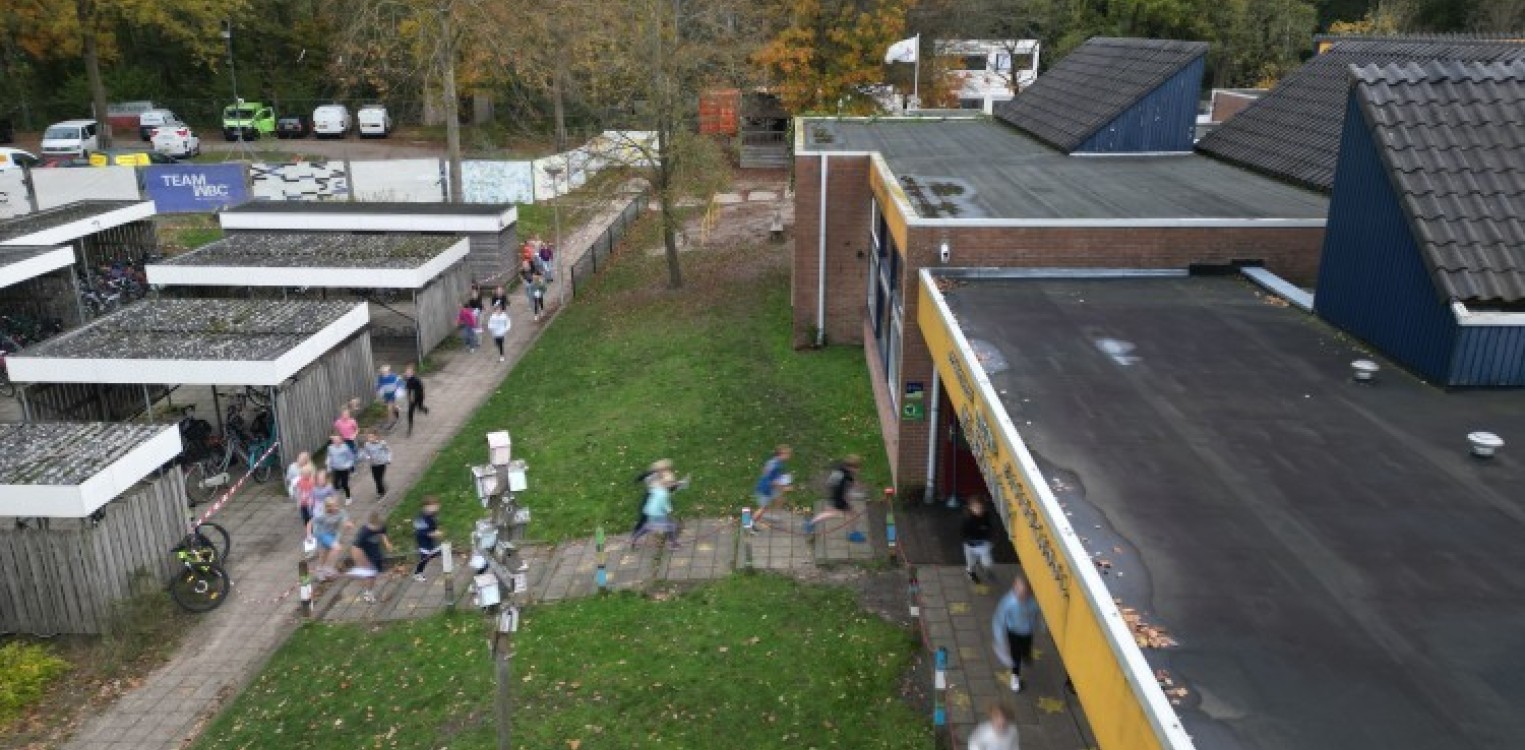Drie Larense scholen halen gezamenlijk ruim €12.500 op tijdens sponsorloop