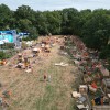 Houtdorp 2025: 228 kinderen bouwen boerderijen bij het Leussinkbad