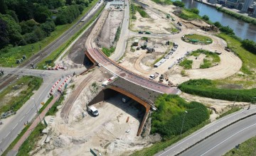 Werkzaamheden aan de N346 Schakel Achterhoek-A1 Lochem verlopen voorspoedig