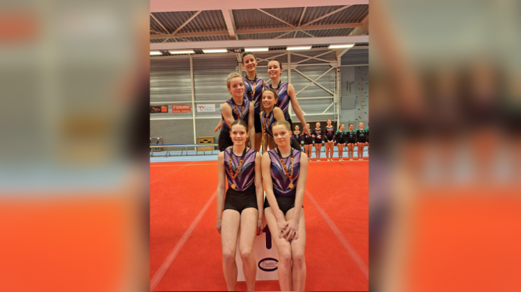 Turnvereniging Brinio meerdere keren op het podium in Winterswijk