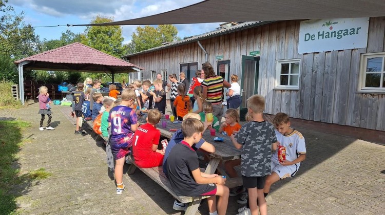 Voetbalkamp groot succes voor de jeugd Almen-Harfsen