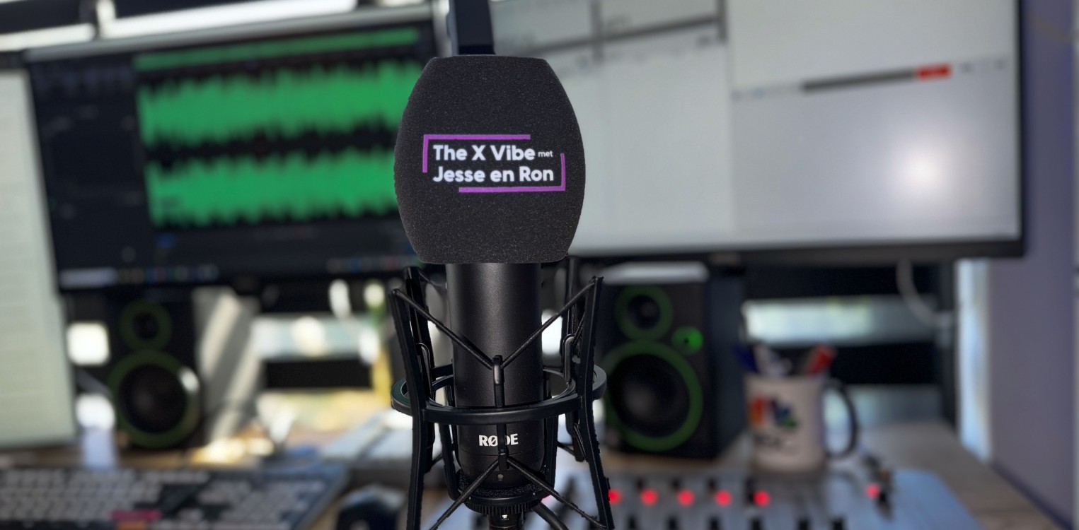 The X Vibe: een uur radio waar dagen aan gewerkt wordt