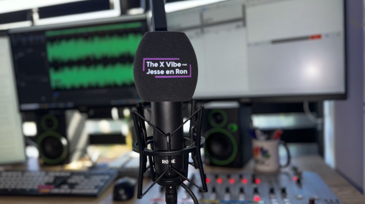 The X Vibe: een uur radio waar dagen aan gewerkt wordt