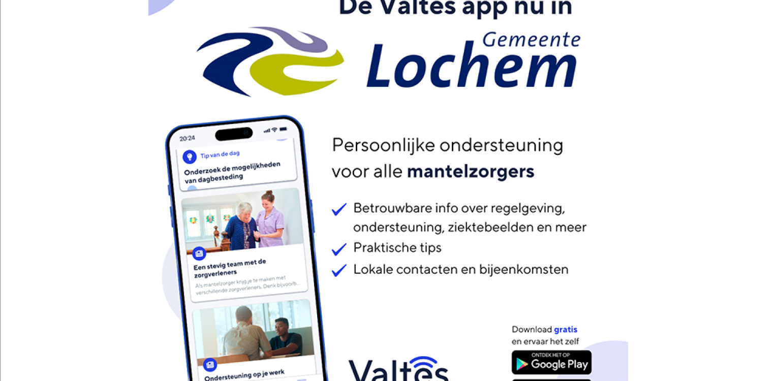 Gemeente Lochem versterkt mantelzorgondersteuning met innovatieve app