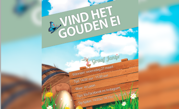Vind het gouden ei in Laren