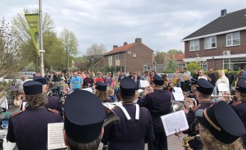 Palmpasen optocht met bezoekje aan ‘t Talma in Laren