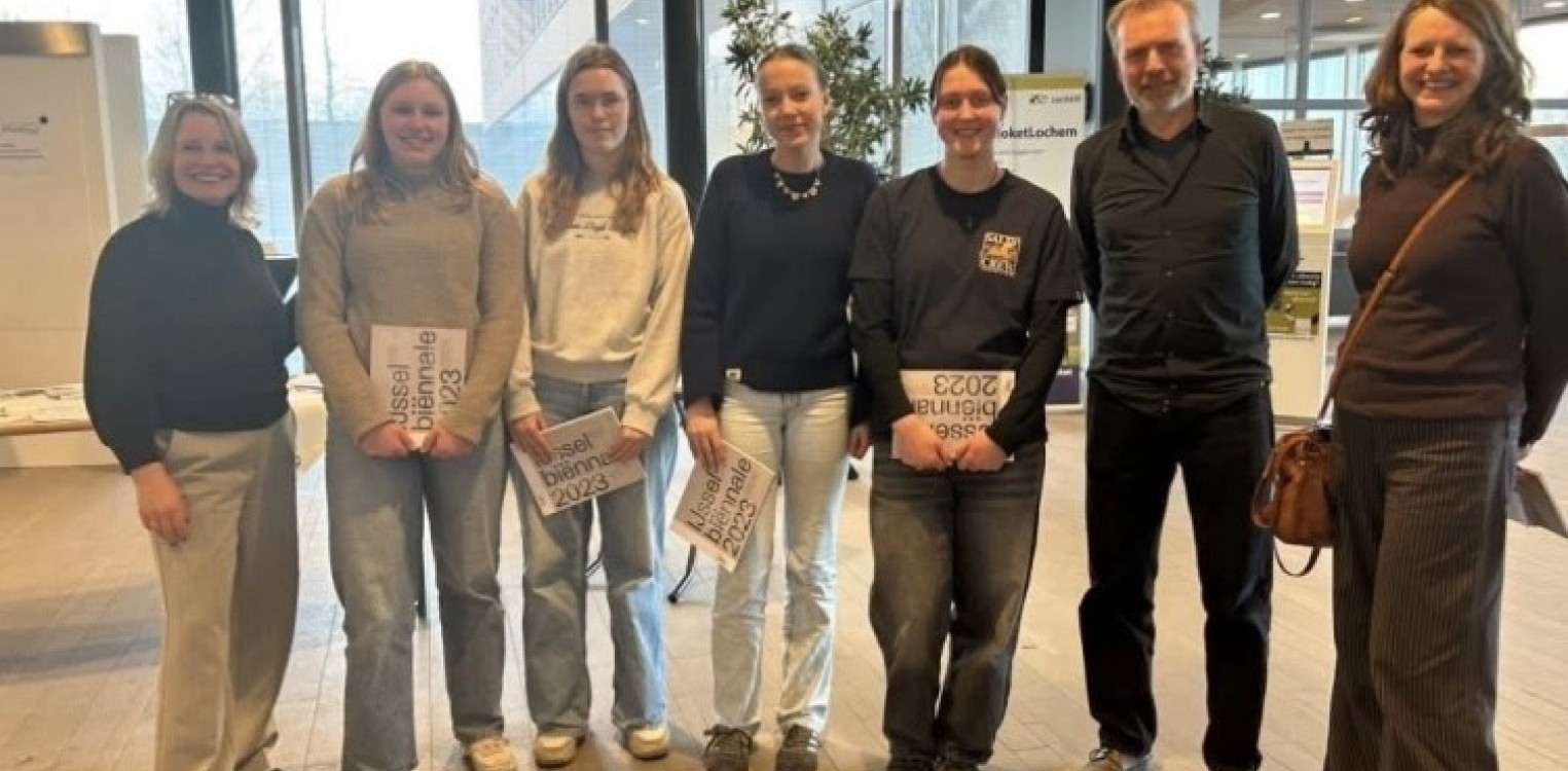 Leerlingen Staring College dragen bij aan nieuw kunstwerk bij Barchem