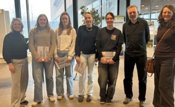 Leerlingen Staring College dragen bij aan nieuw kunstwerk bij Barchem