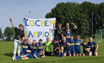Sportclub Lochem JO11-2 kampioen na spannende ontknoping in Halle