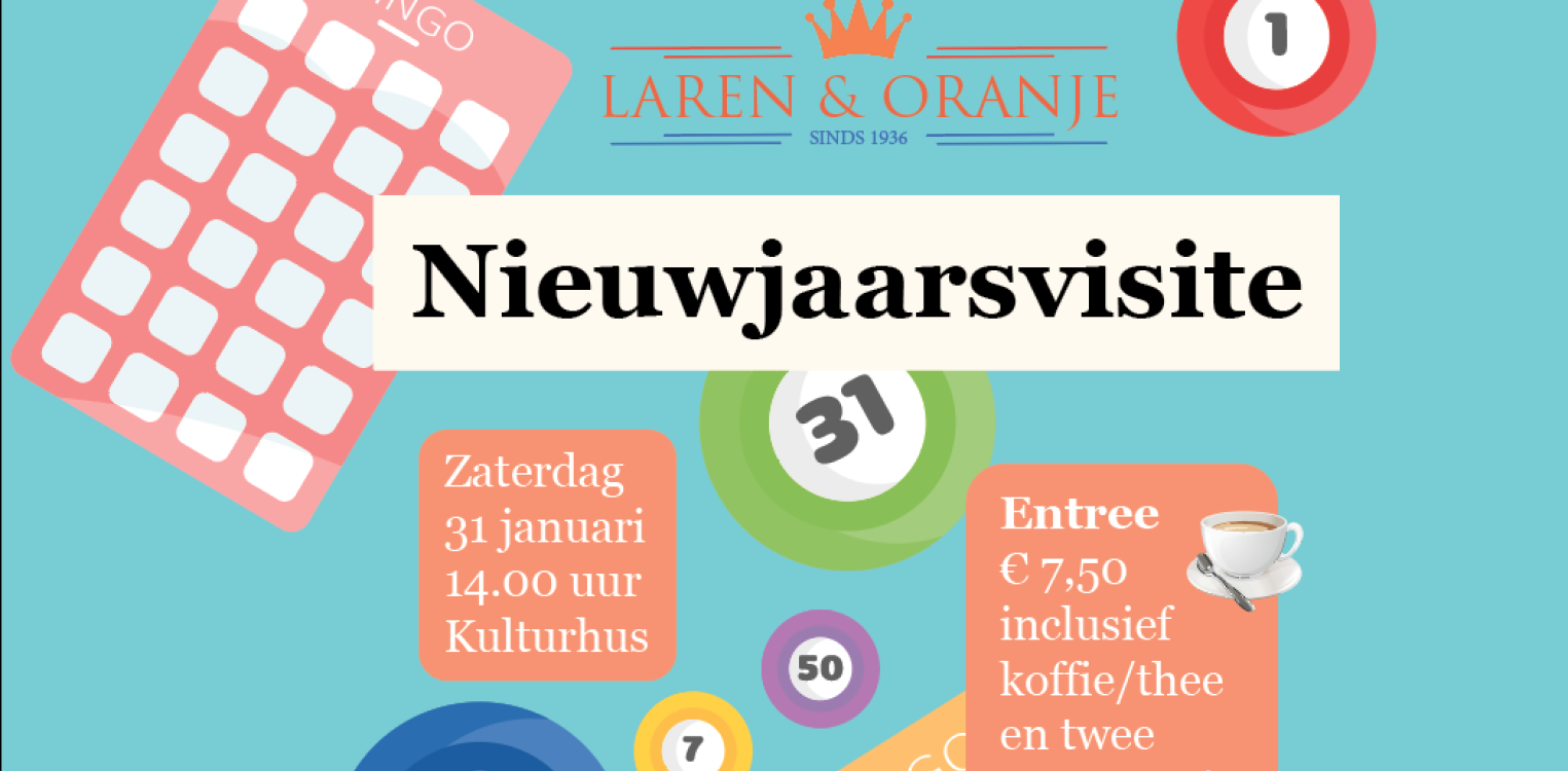 Nieuwjaarsvisite met Laren&Oranje