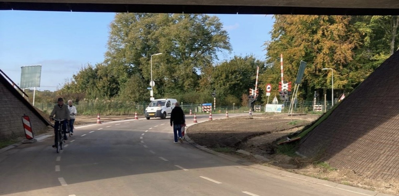 Ampsenseweg richting Lochem weer toegankelijk voor verkeer