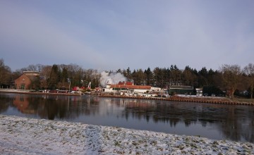 Grote brand bij zalencentrum De Aanleg in Almen