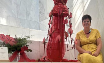 Larense flowerista exposeert op Paleis Het Loo