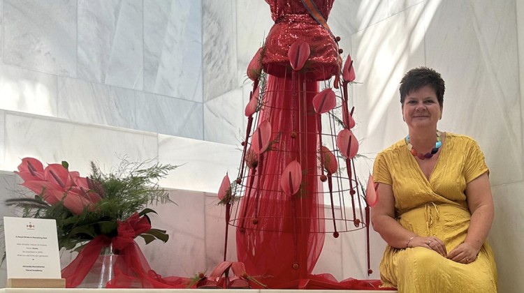 Larense flowerista exposeert op Paleis Het Loo