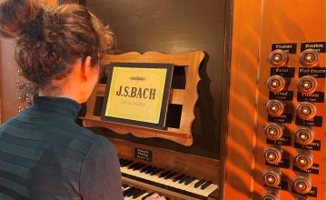 Orgelconcert Bach in Weimar van Els Dijkerman in Gudulakerk