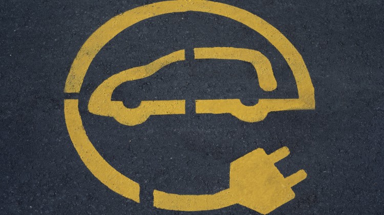 Nieuwe elektrische deelauto in Almen