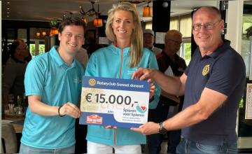 Spieren voor Spieren Rally groot succes met cheque van 15.000 euro