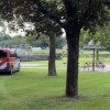 Brandweer Almen doneert boom aan zwembad tijdens challenge