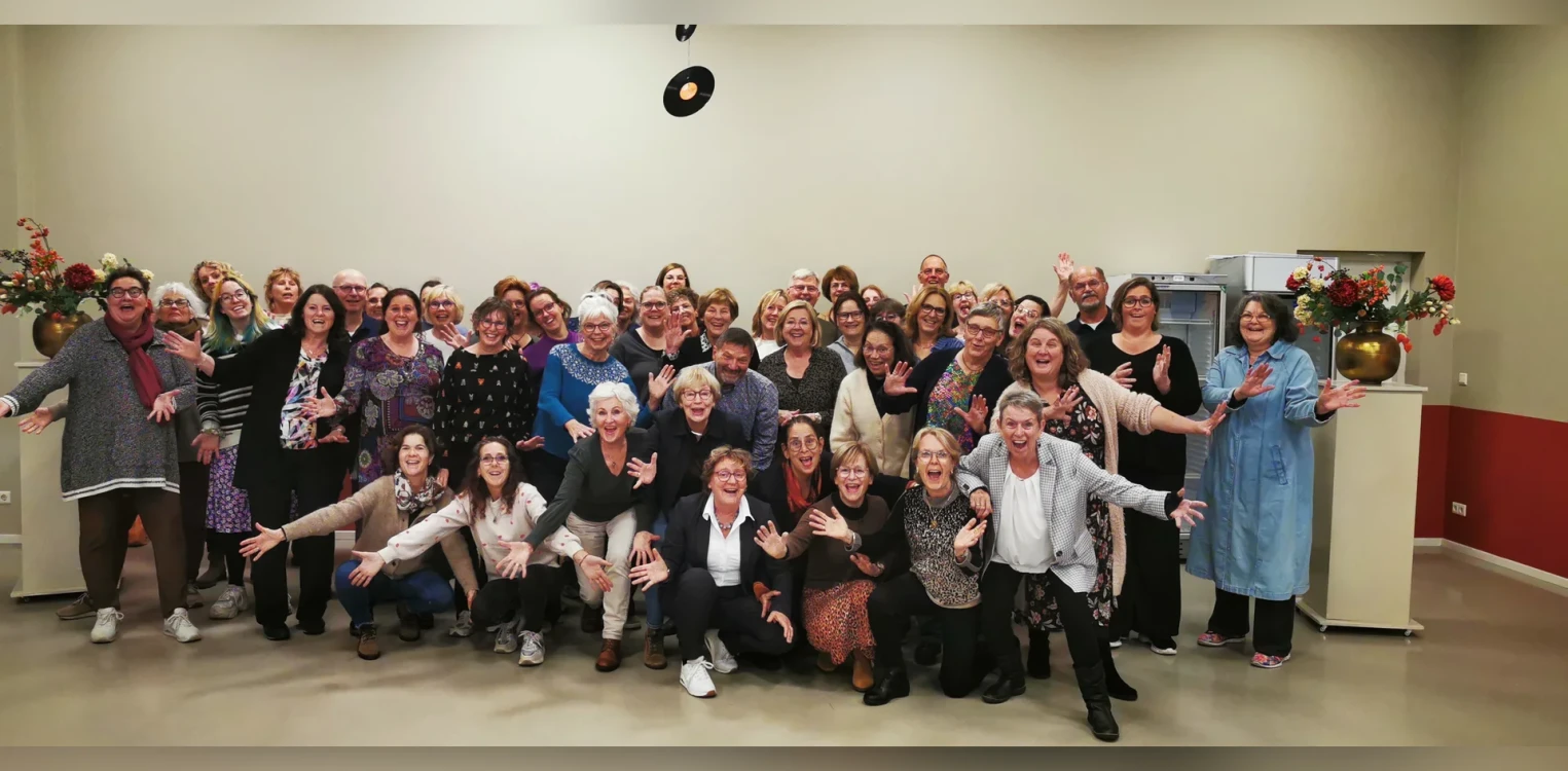 Dak eraf bij ‘To the Movies’ in Dorpshuus Hoeflo van Projectkoor Stichting IJsselwijs