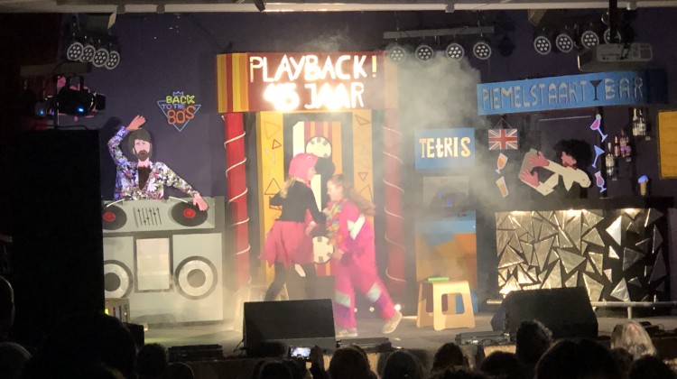 Ferry de roze flamingo