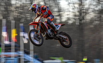 Vijfvoudig wereldkampioen Jeffrey Herlings aan de start bij Dutch Masters of Motocross Harfsen op 17 maart
