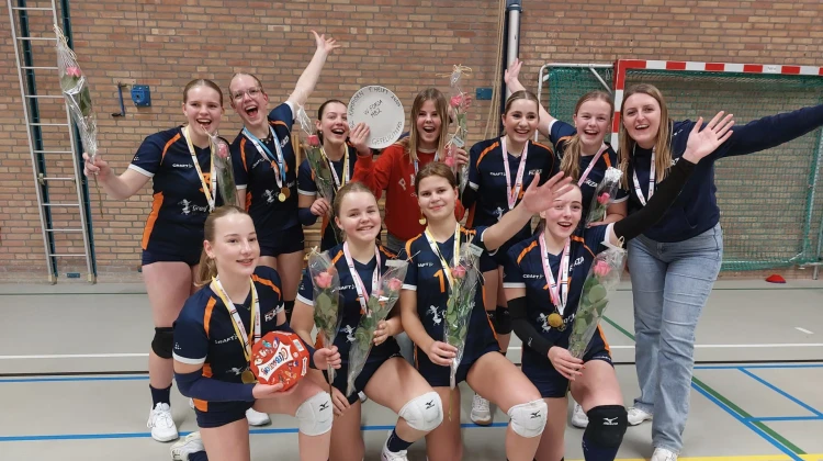 Meiden Volleybalvereniging Forza kampioen