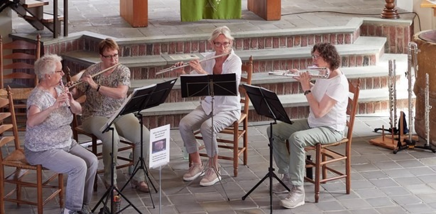 ADIE Fluitkwartet op 12 juli in de Almense kerk