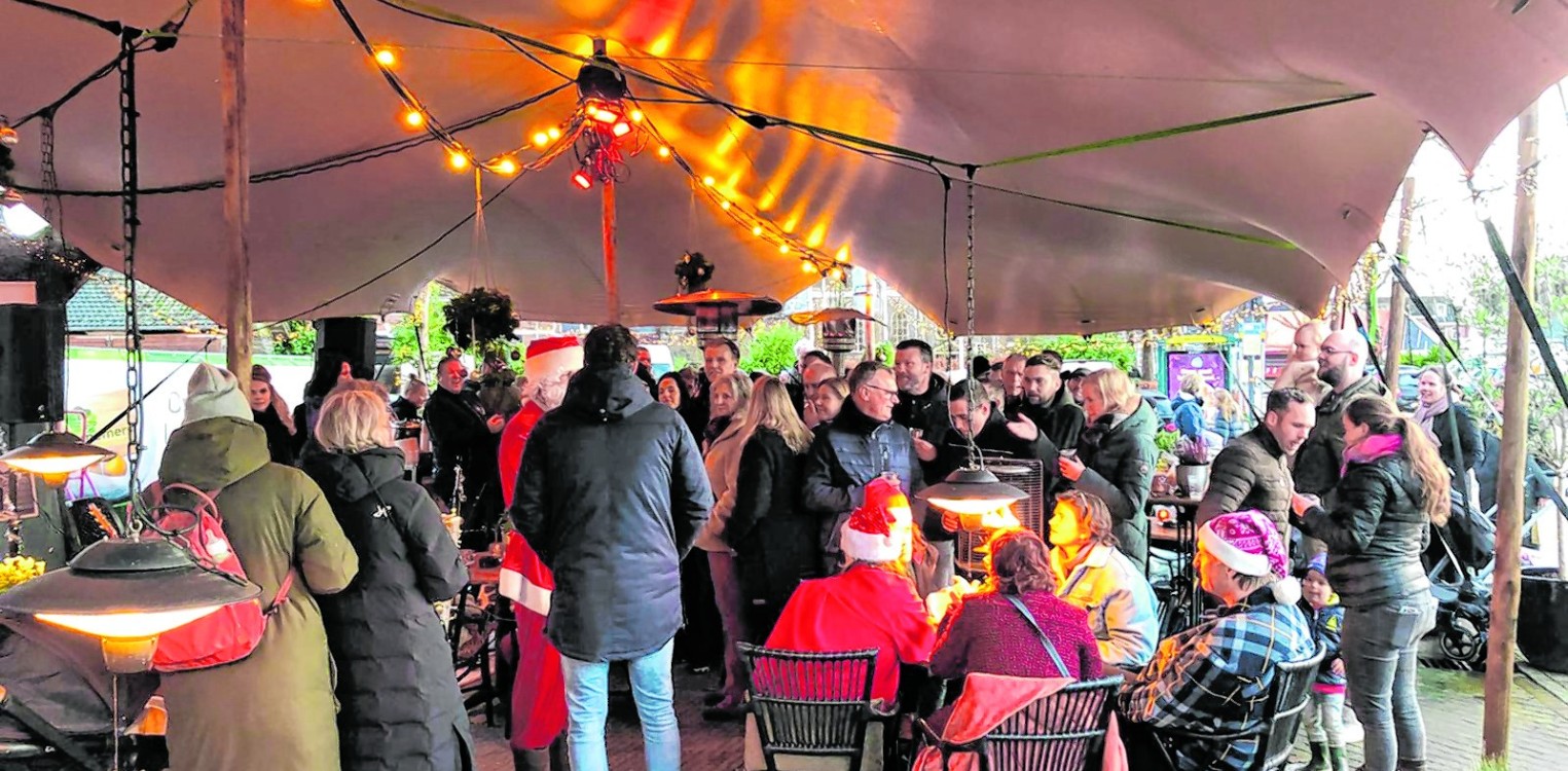 Kerstmis vier je in Laren