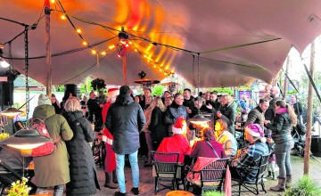 Kerstmis vier je in Laren