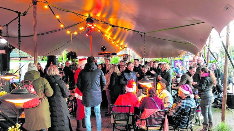 Kerstmis vier je in Laren