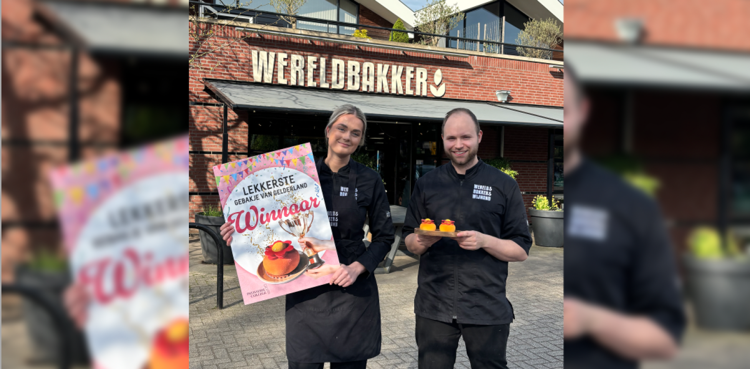 Wereldbakker Wijnand wint titel ‘Beste Gebakje van Gelderland’