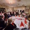 Donatie voor Music for Ukraine tijdens kerstdiner Lionsclub Lochem-Berkelland West